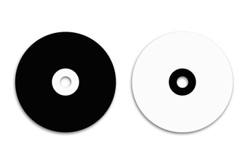 Black and White CD DVD