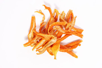 Dry orange peel