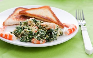 scrambled