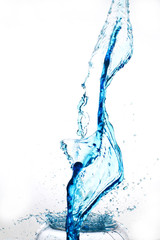 Blue water