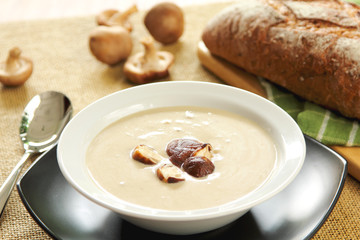 Mushroom soup
