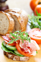 Ham sandwich
