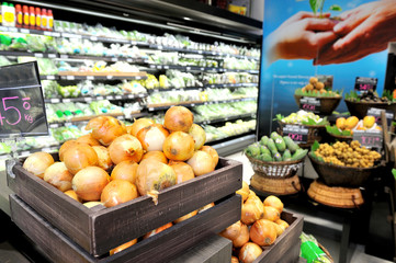 Big market for fresh vegetable