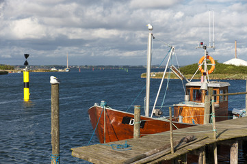 Fischkutter im Hafen