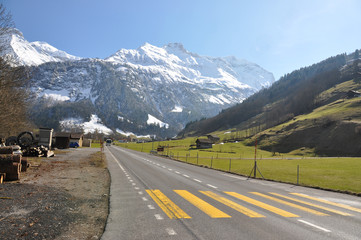 Naklejka premium Elm region, Switzerland