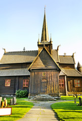 Fototapeta na wymiar Norway church.