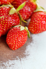 fresh strawberries