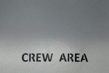 Crew area