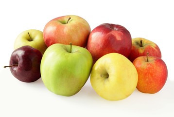 multicolor apples