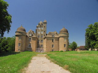 Fototapeta na wymiar Château d’Aynac ; Limousin ; Quercy ; Périgord