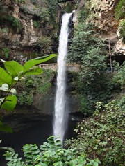 Fototapeta premium Waterfall Salto de San Anton in Cuernavaca, Mexico