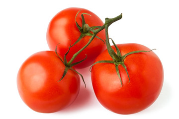 three tomatoes