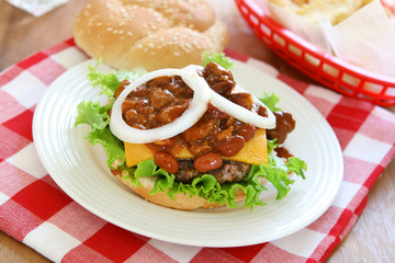 Chili Cheeseburger