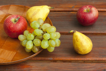 autumnal fruit still life