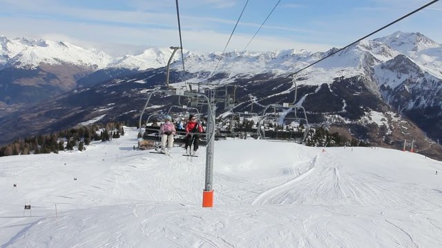 Ski télésiège