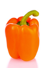 Bell pepper isolated on white