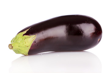 eggplant isolated on white