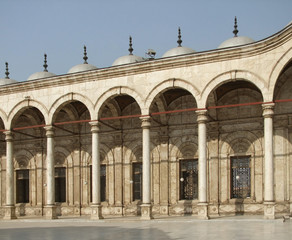 inside Mosque of Muhammad Ali