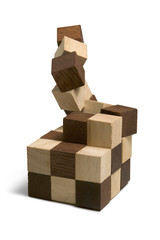 wooden 3D puzzle