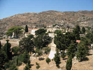 village in Crete mountains