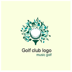 Fototapeta premium golf logo