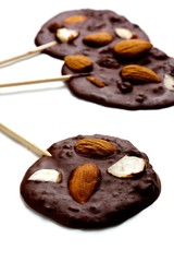 Les sucettes en chocolat