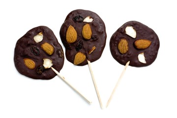 Les sucettes en chocolat