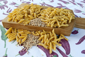 raw pasta