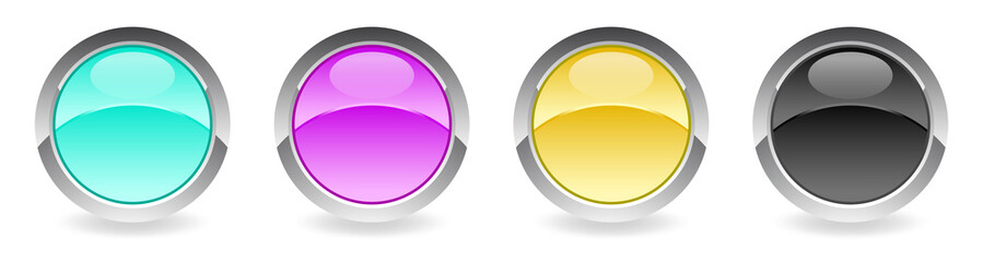 cmyk buttons