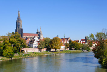 Fototapeta premium Stare Miasto w Ulm, Niemcy
