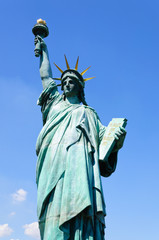 Fototapeta premium Statue of Liberty at Odaiba in Tokyo