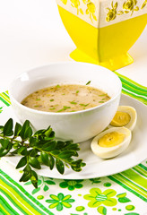 Zurek  ist eine herzhafte Polnische Suppe