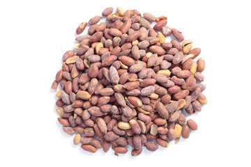 fried peanuts pile