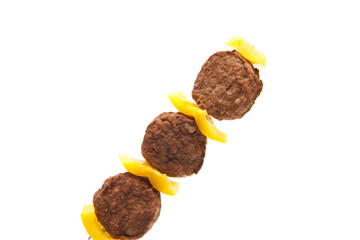Hackfleisch auf Spieß