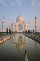 Fototapeta na wymiar The Taj Mahal Agra, India