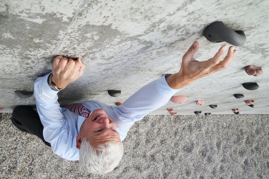 Gesch&auml;ftsmann will nach oben