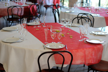 Table before the celebration - View 4