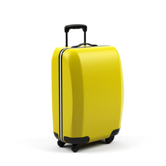 Suitcase isolated on a white background.