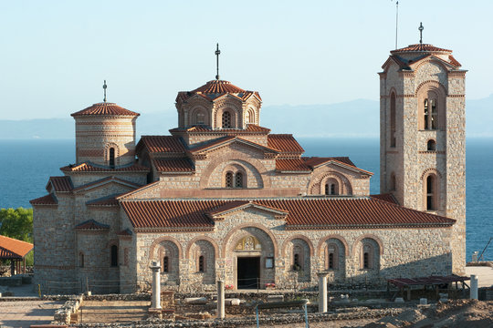 Saint Panteleymon Church In Ohrid, Republic Of Macedonia