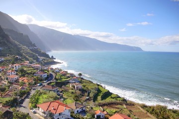 vue sur l'ocean à madere