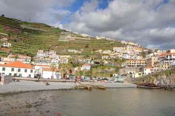vue sur l'ocean à madere