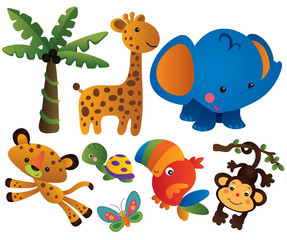 Naklejka premium Animal Vector Collections