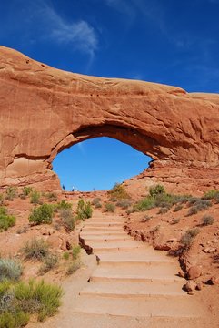 arches national park - window