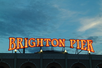 Obraz premium Brighton Pier Lights