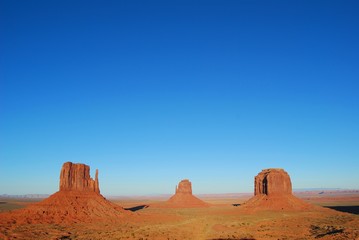 monument valley - sunset