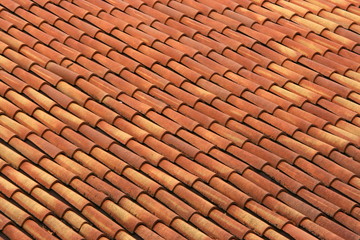Mediterane Dachziegeln