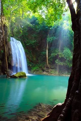  Erawan Waterfall, Kanchanaburi, Thailand © lkunl