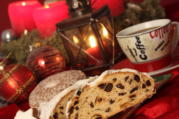 Christstollen zum Kafee