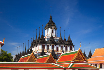 Loha Prasat, Metal palace in bangkok,Thailand