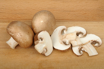 brown champignon